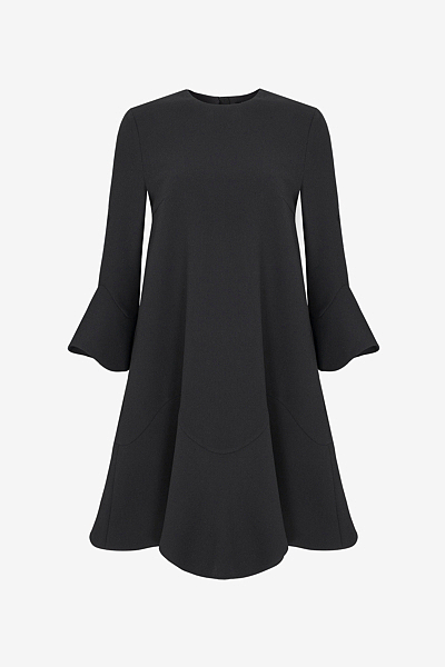 Kleid mit Volantrock