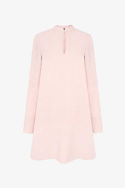 Langarm Kleid in A-Linie