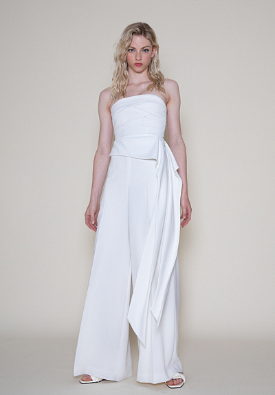 Couture Top in Wickeloptik