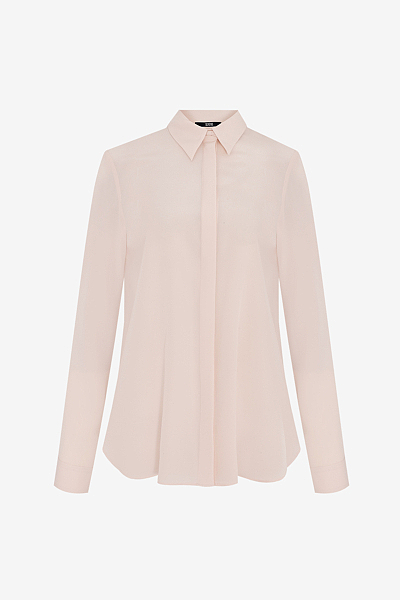 Klassische Bluse mit Schleifchendetails