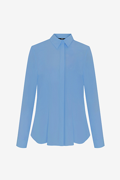 Klassische Bluse mit Schleifchendetails