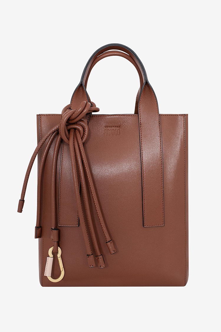 Sly 010 CADIE Box Tasche aus Nappa-Leder