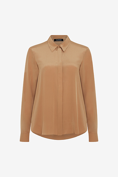 Bluse mit Schleifendetail