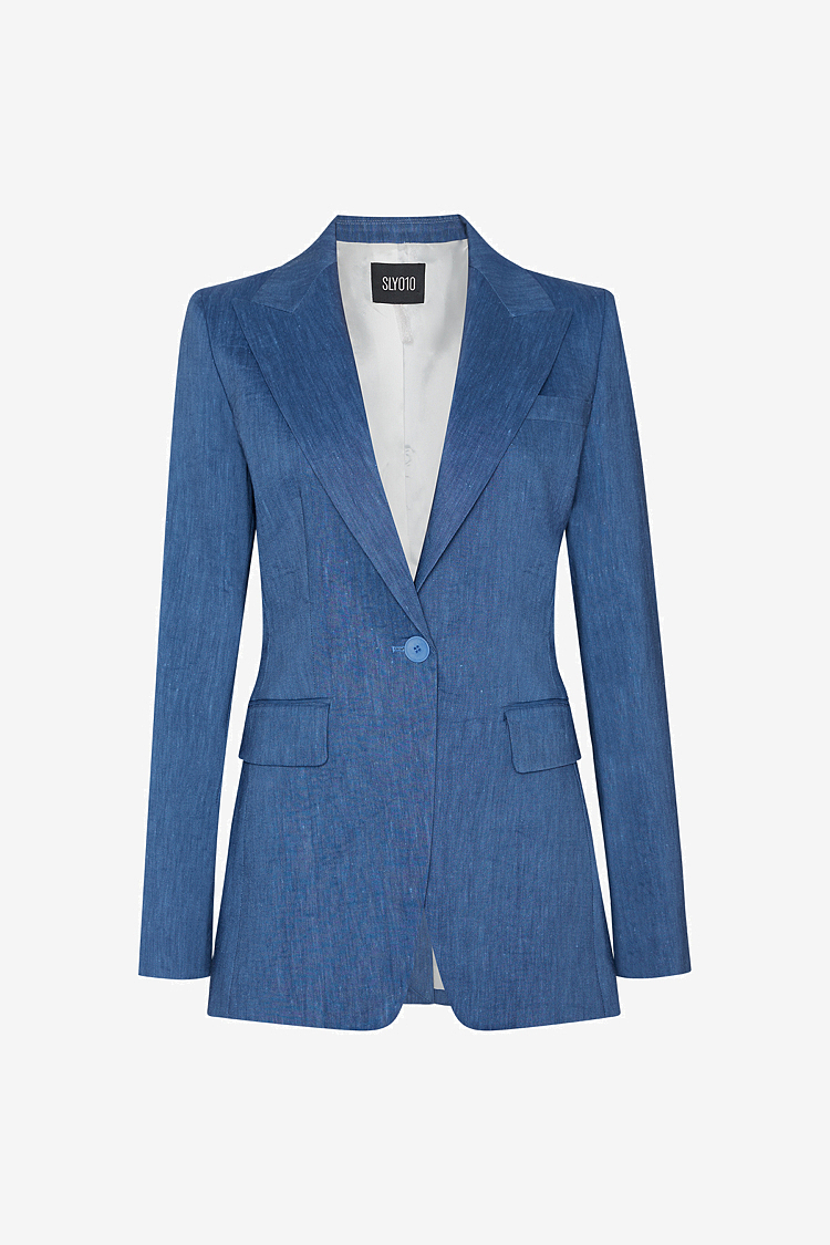 Sly 010 Blazer aus Leinen-Wolle-Gemisch