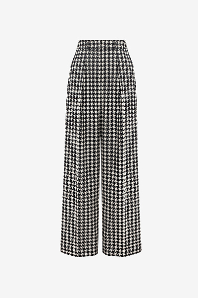Wide Trousers with Pleats