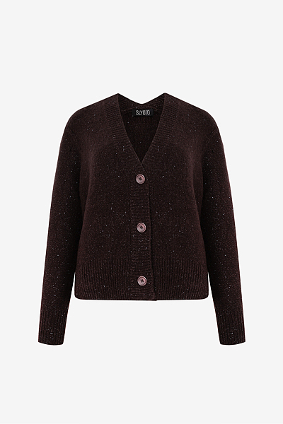 Cardigan with V-Neckline